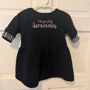 FSU Florida State Seminoles Toddler Girl Sweater Dress 3t-4t